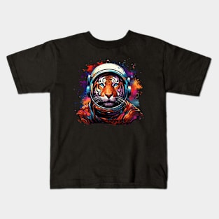 space tiger Kids T-Shirt